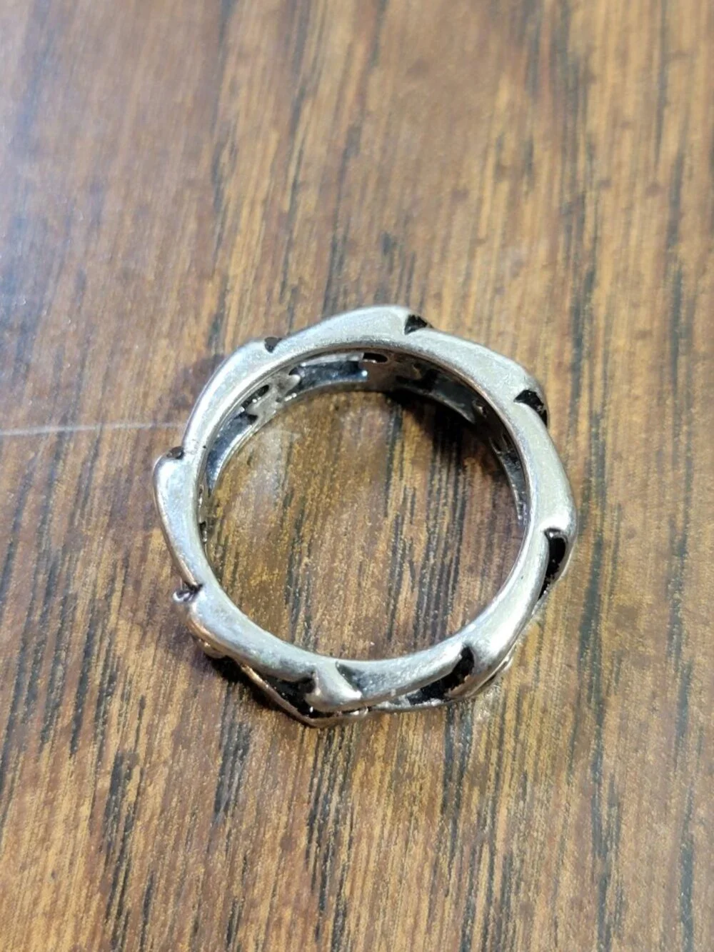 Chain-Link Style Band Ring, Size
